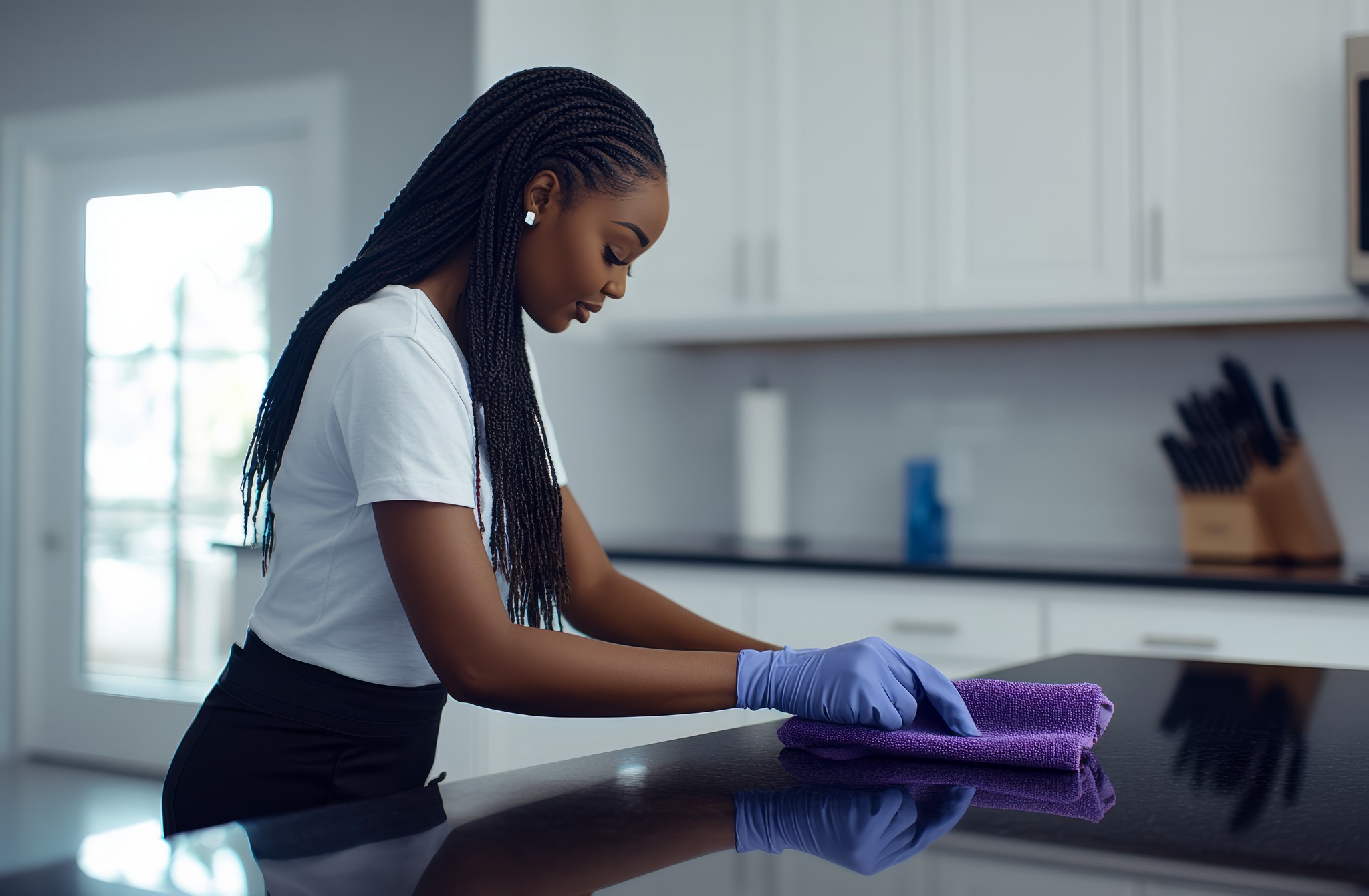 woman-cleaning-kitchen-countertop-with-gloves